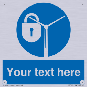 Custom mandatory lock rotor blades